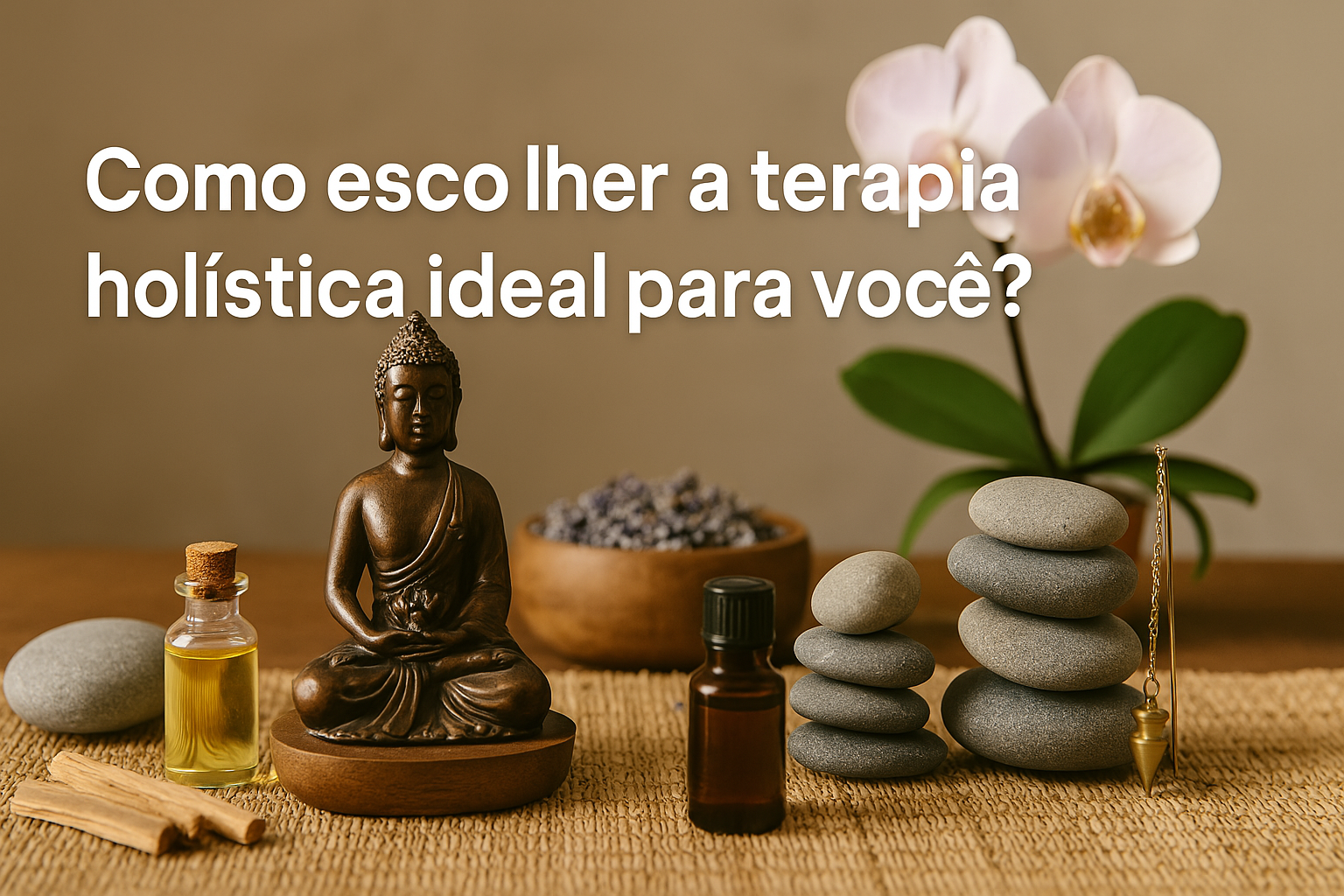 como escolher a terapia holística ideal.